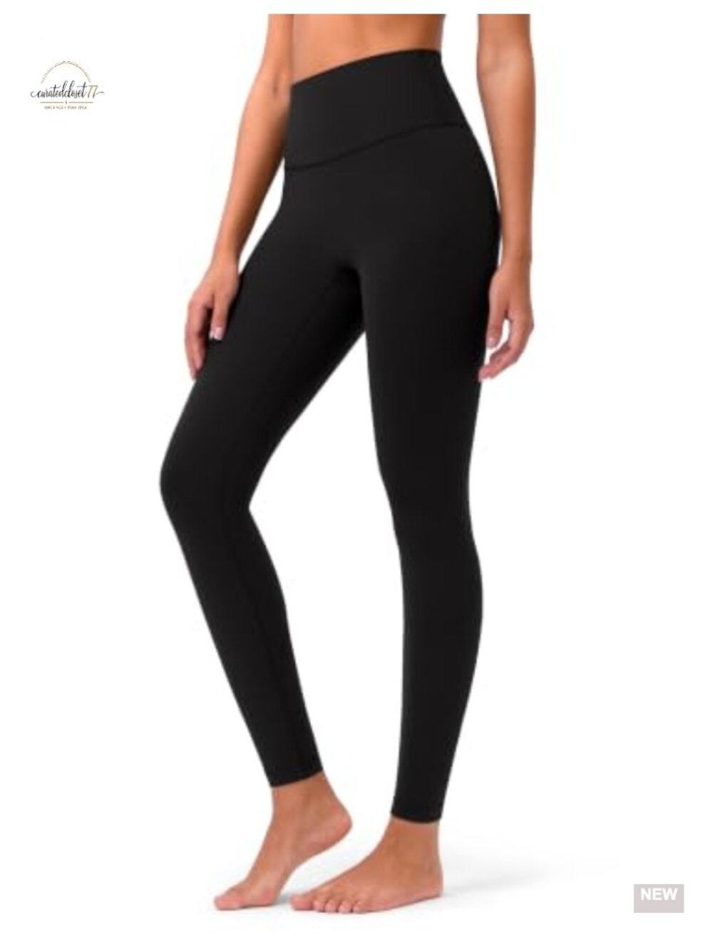 High Rise Yoga Leggings Cool Touch 25" 28" Inseam Workout Tights